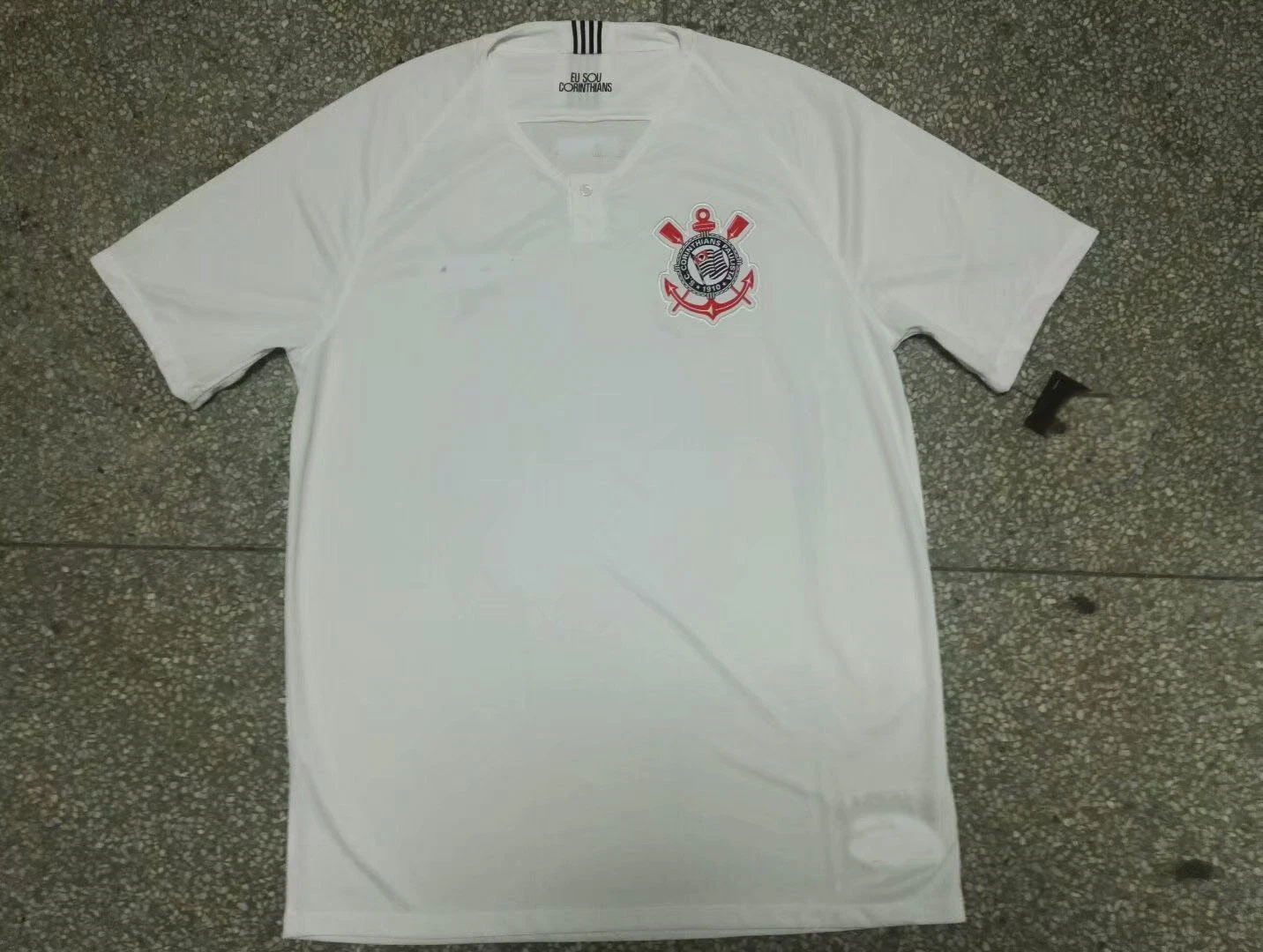 1819 Corinthians Third Black Soccer Jerseys