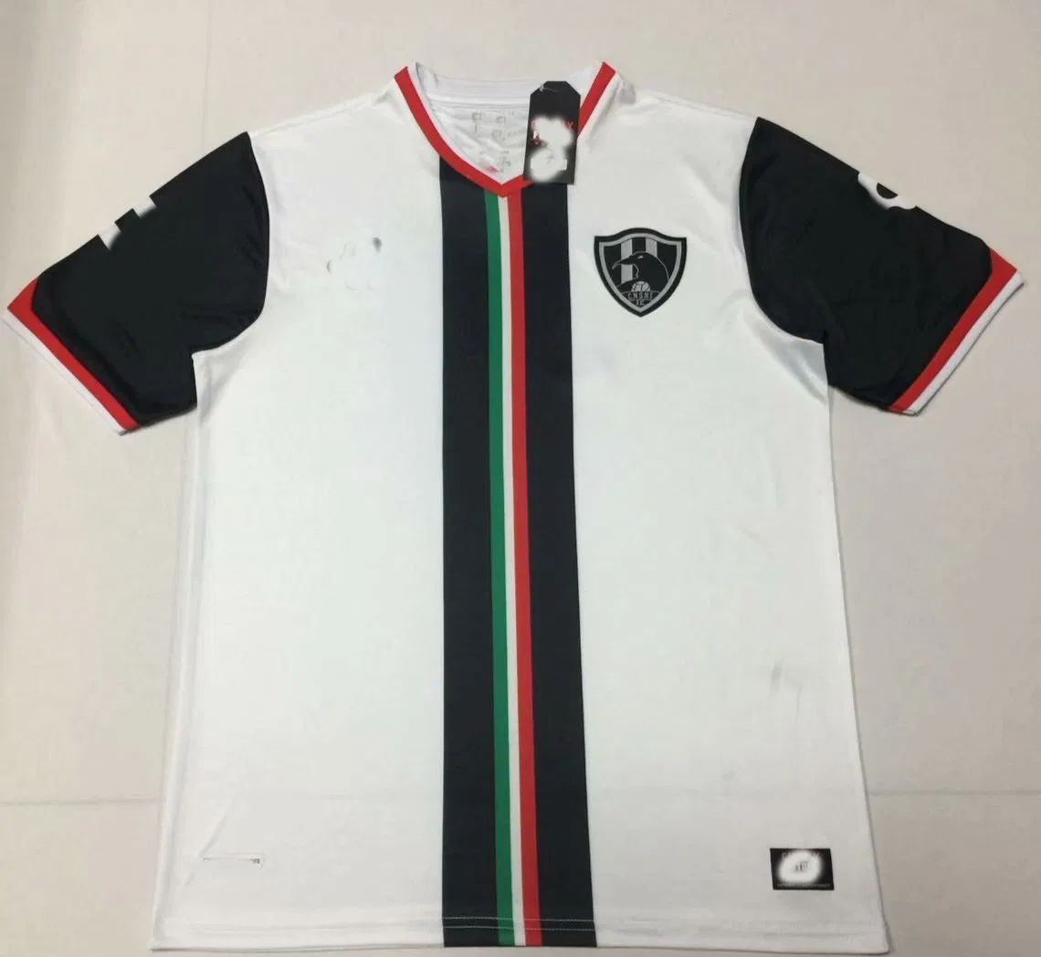 1819 Cuervos White and Green Soccer Uniforms