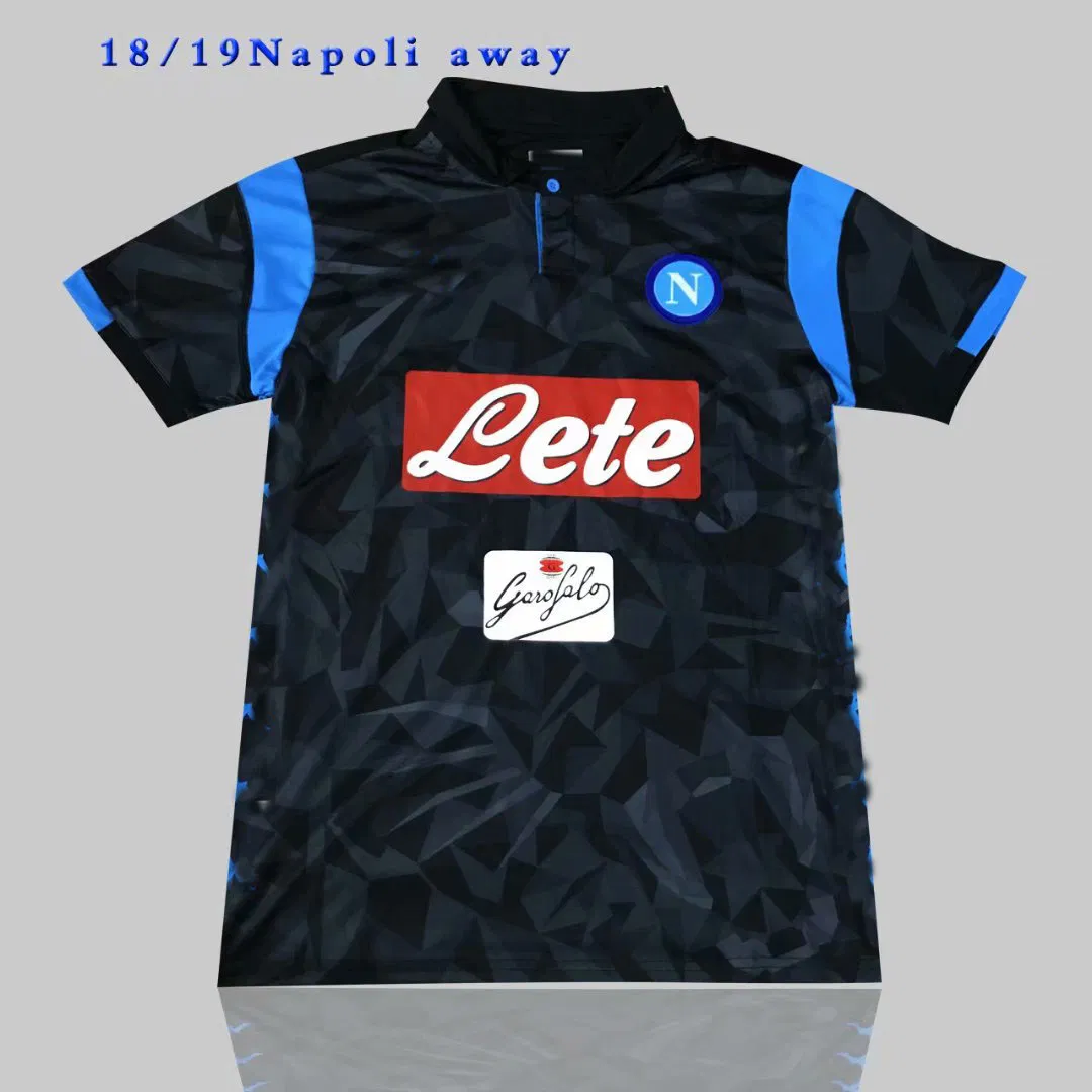 1819 Napoli Home Soccer T-Shirts