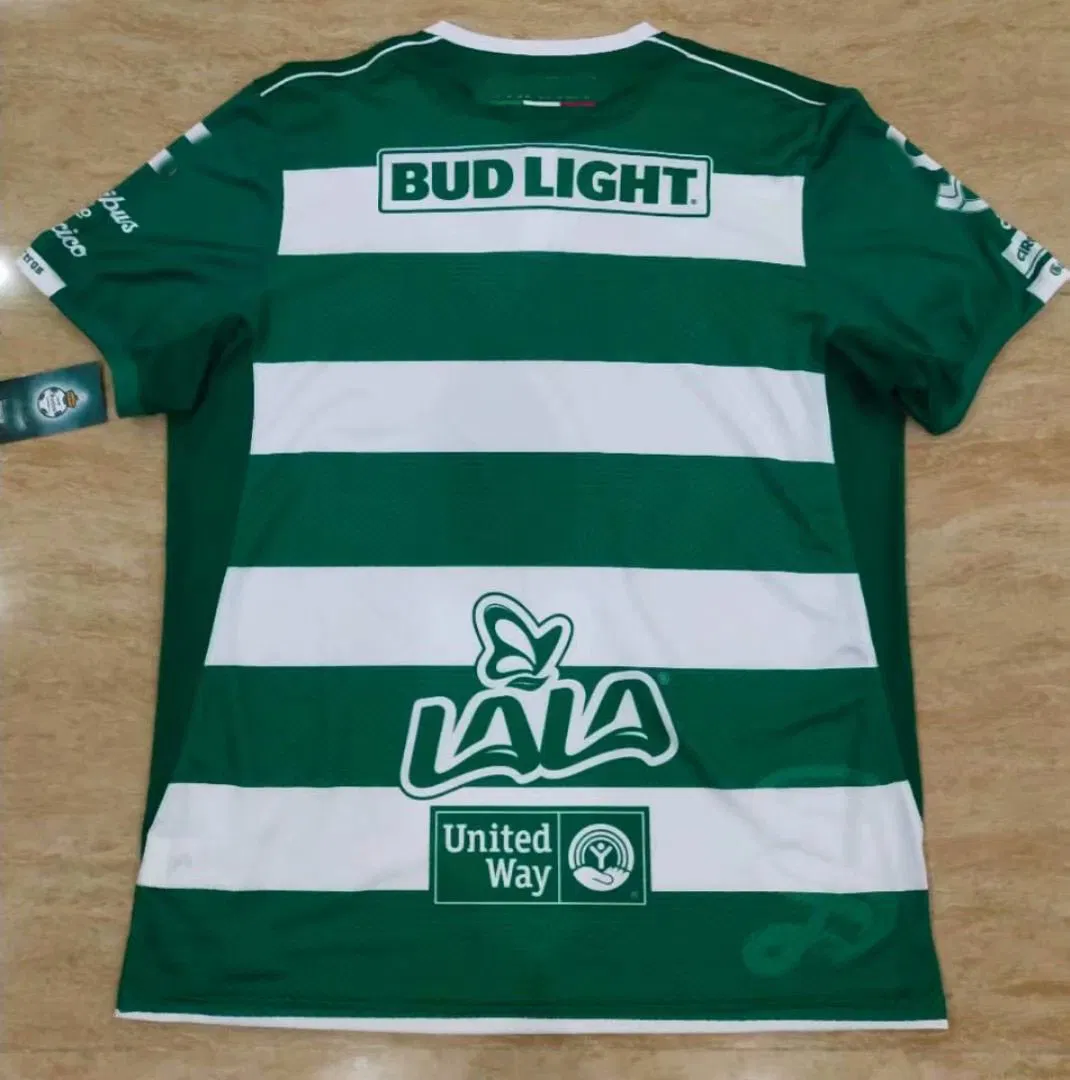 1819 Santos Away Green Black Football Jersey T-Shirts