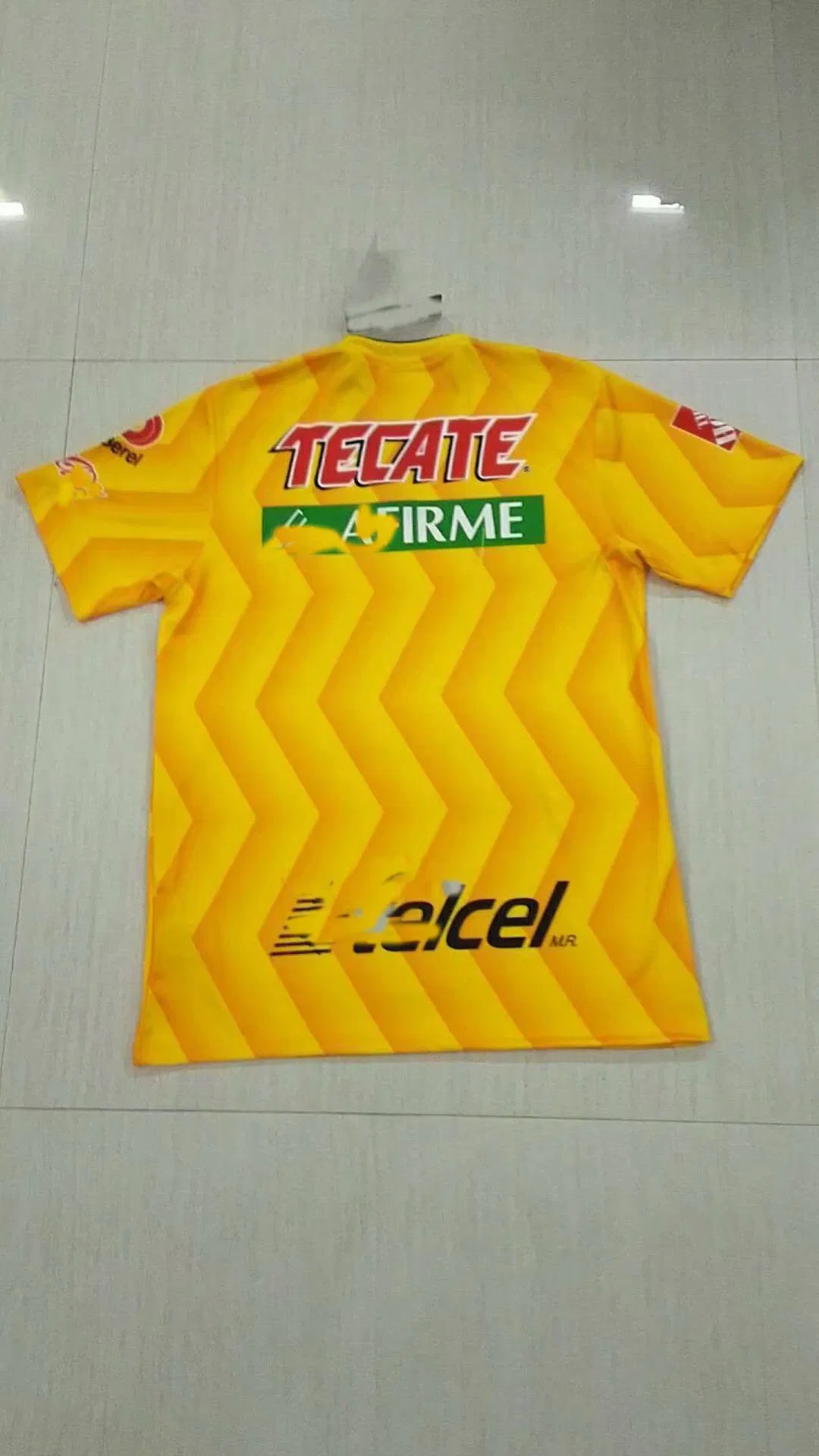 1819 Tigres Home Yellow Soccer Jerseys