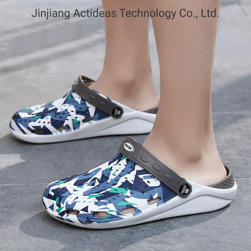 Men Slippers Sandals 2021 Casual Shoes Summer Non-Slip Beach Sandals